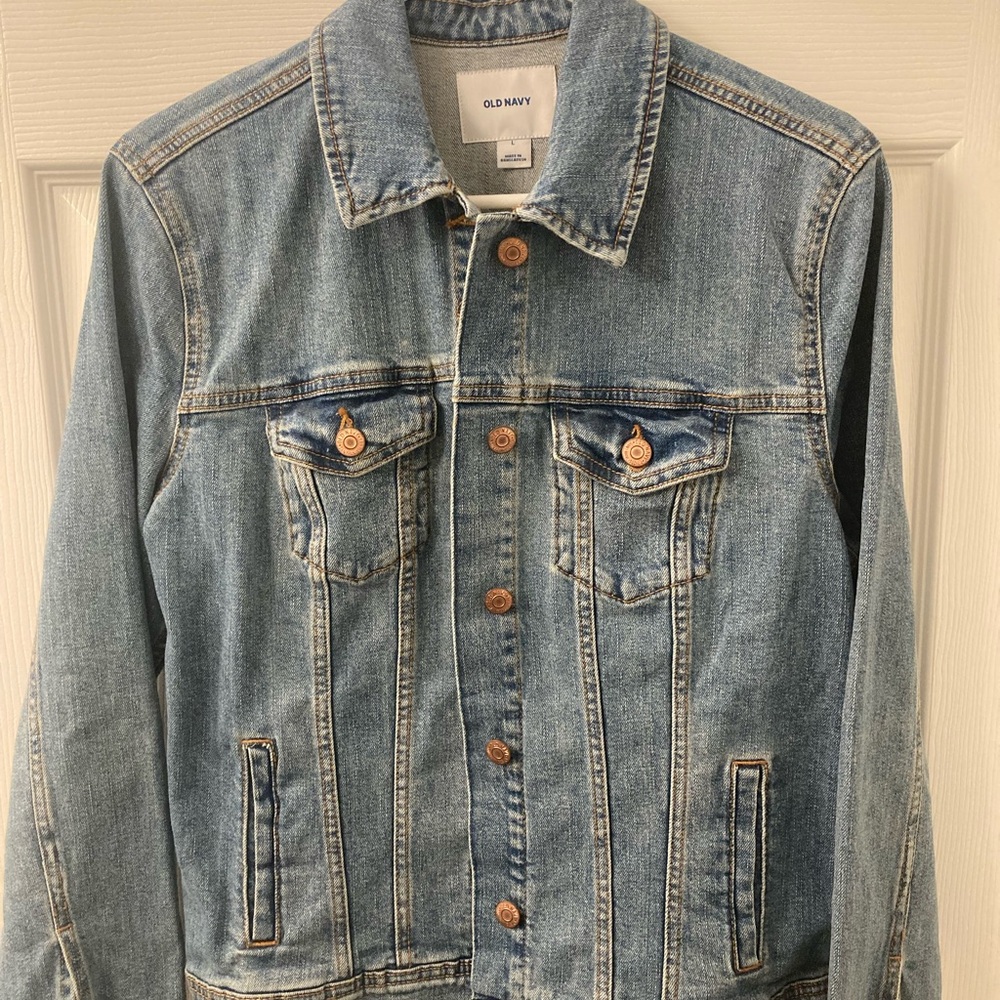Old Navy Classic Authentic Medium Denim Jacket